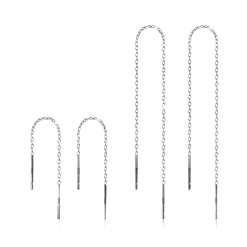 Aocelly Sterling Silver Chain Threaders