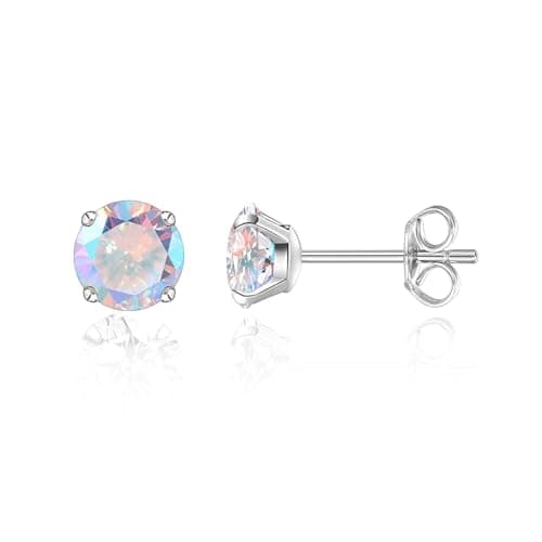 Limerencia F136 Titanium Birthstone CZ Studs