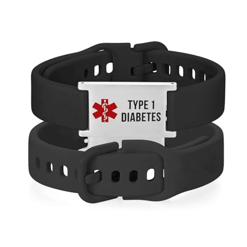 LinnaLove Medical ID on an Adjustable Silicone Band