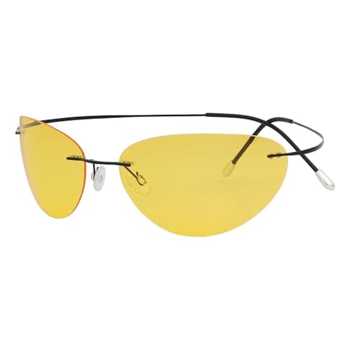 Eyekepper Pilot Rimless Titanium Polarized Sunglasses