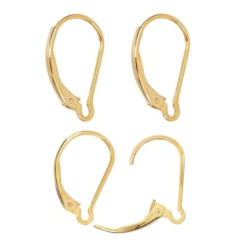 Adabele 1/20 14K Gold-Filled Leverback Hooks
