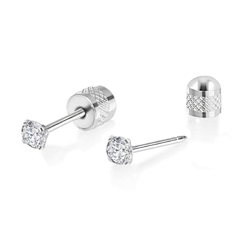 DAI JY Titanium Flat-Back Studs