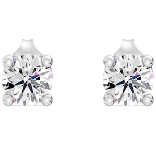 Gilded Lab-Grown Diamond Studs, 10KT Solid Gold