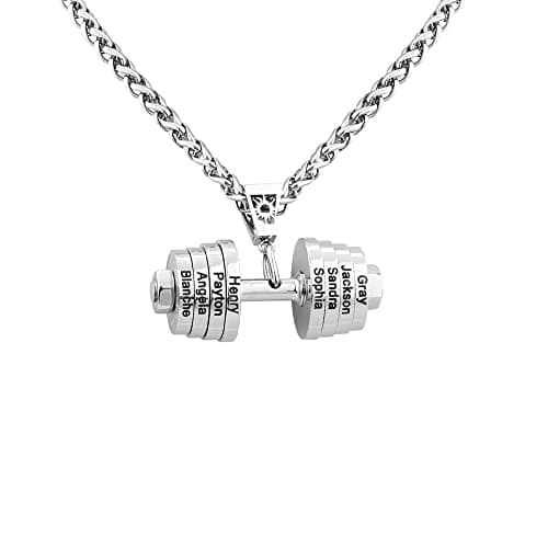 GROBTE Custom Name Pendant on Link Chain
