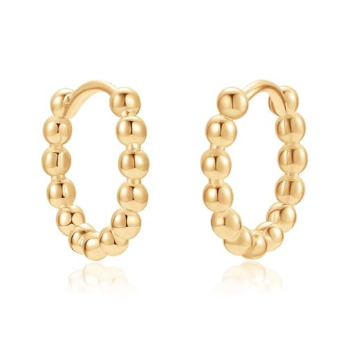 EVERU 14K Gold-Filled Huggie Hoops