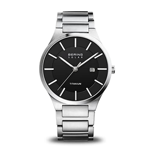 BERING Solar Watch, Titanium Strap, 39mm