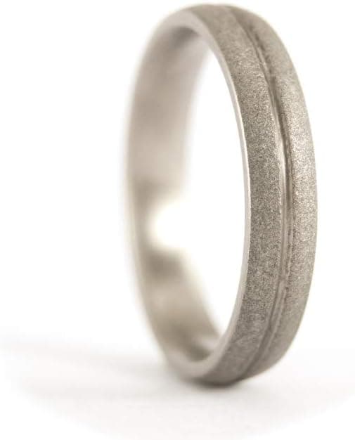 Dark Sandblasted Titanium Band