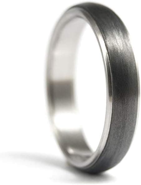 Titanium and Carbon Fiber Ring