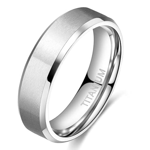 TIGRADE Matte Titanium Band, 4-10mm