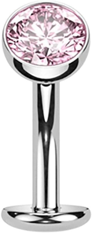 Dainty Spirit Body Jewelry Implant-Grade Titanium Floating Navel Ring, Internally Threaded