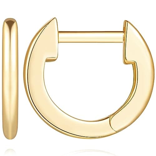 Kelli Myers 14K Gold Huggie Hoops