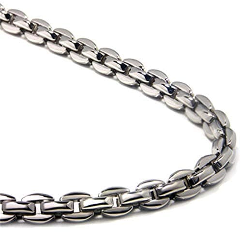Titanium Kay Solid Titanium 5mm Oval Link Chain