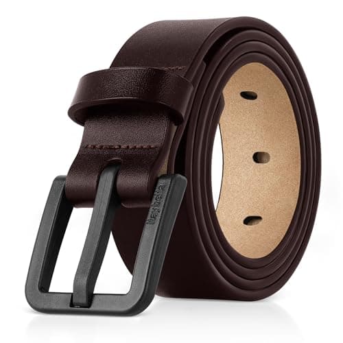 ITAY Metal-Free Full-Grain Leather Belt