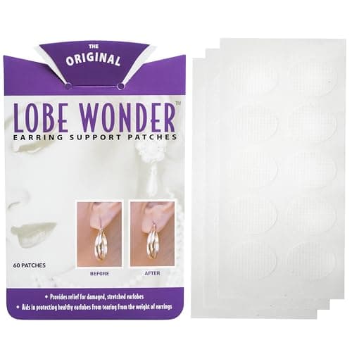 Lobe Wonder Earring Support Patches, 60 count