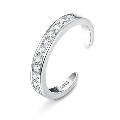 MILACOLATO 925 Sterling Adjustable Toe Ring