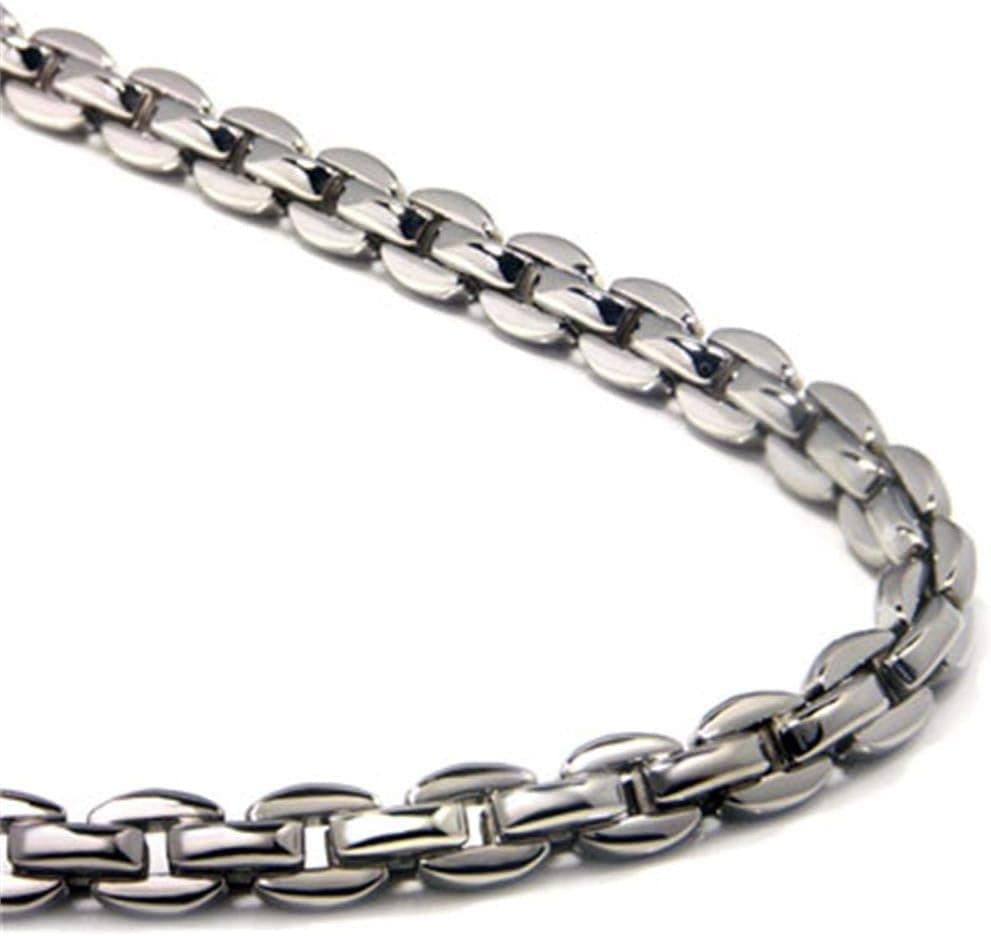 Titanium Kay Solid Titanium 5mm Oval Link Chain