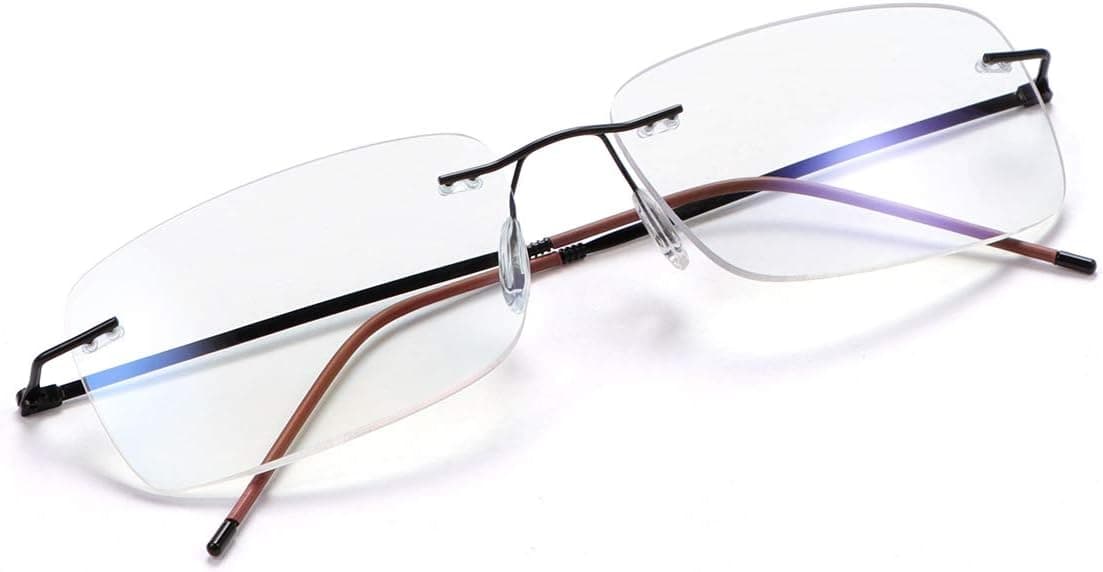 MIRYEA Rimless Titanium Multifocus Readers