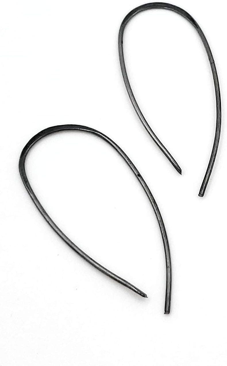 KeyWest Designing Black Niobium Hypoallergenic Earrings