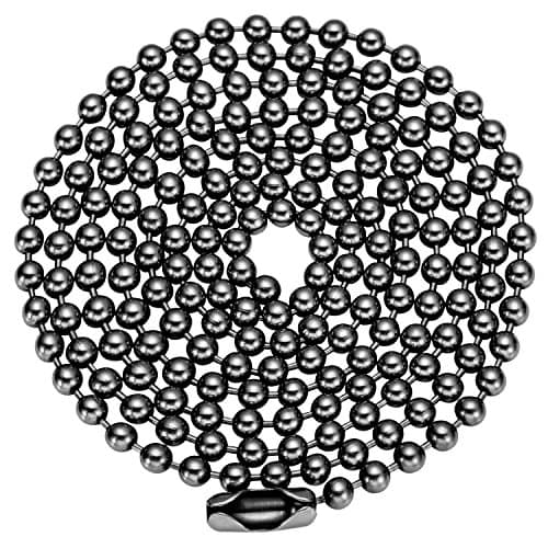 TI-EDC Pure Titanium Bead Ball Chain, 3mm