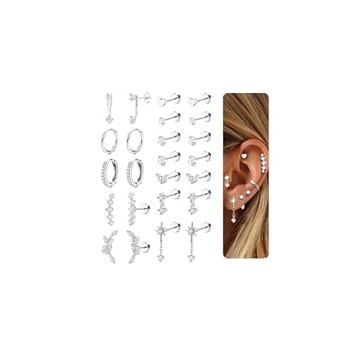 Surgical Steel Flat-Back Cartilage Stack Set