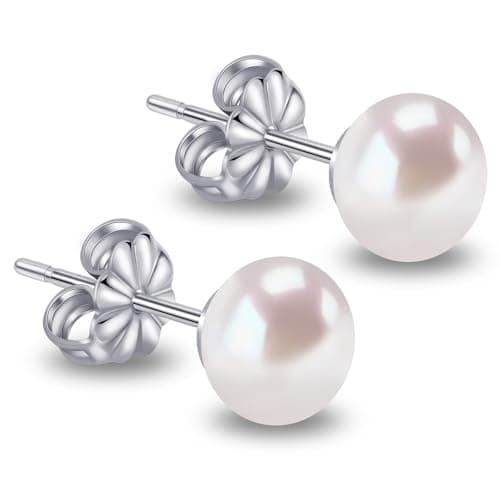 Limerencia F136 Titanium Freshwater Pearl Studs