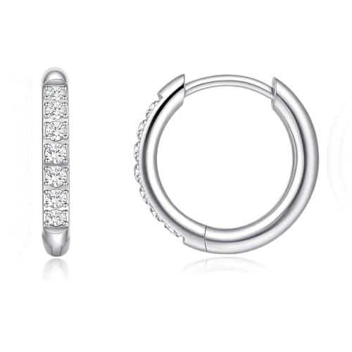 Limerencia F136 Titanium Small CZ Huggie Hoops